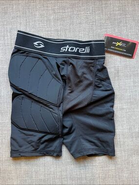 Storelli Sliding Padded Shorts Athletic Baseball Soccer Goalie New Youth M